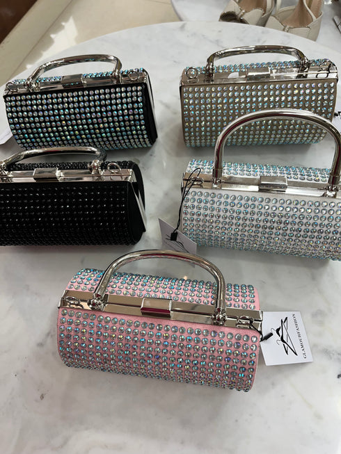 Diamond Embedded Luxury Evening Party Handbag